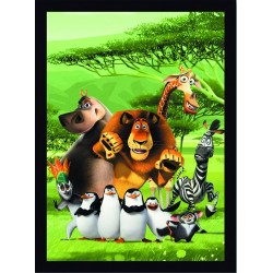 Quadro Poster Cinema Madagascar 6933