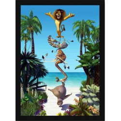 Quadro Poster Cinema Madagascar 6935