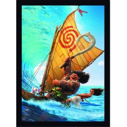 Quadro Poster Cinema Moana 6940