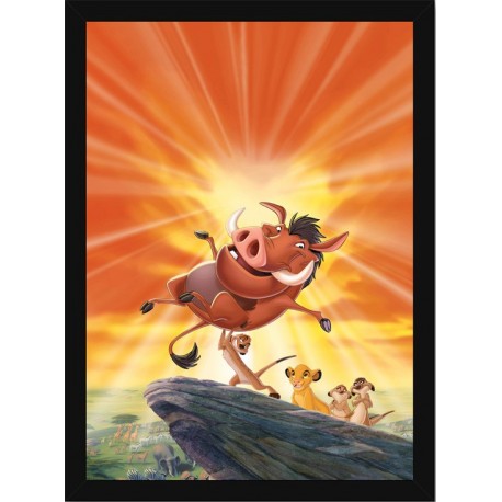 Quadro Poster Cinema Rei Leao 6953