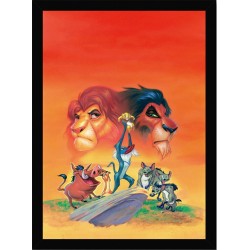 Quadro Poster Cinema Rei Leao 6954