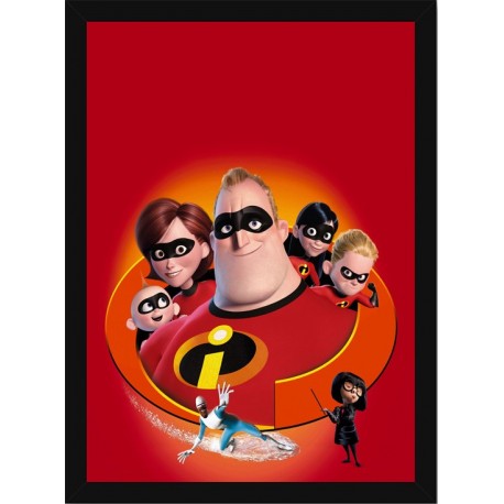 Quadro Poster Cinema Os Incriveis 6957