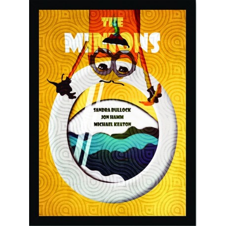 Quadro Poster Cinema Os Minions 6968