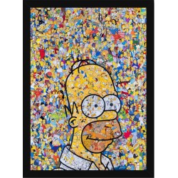 Quadro Poster Cinema Simpsons 6972