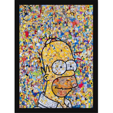 Quadro Poster Cinema Simpsons 6972