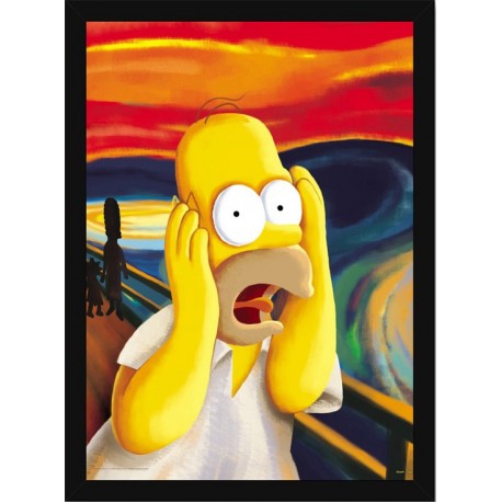 Quadro Poster Cinema Simpsons 6982