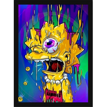 Quadro Poster Cinema Simpsons 6983