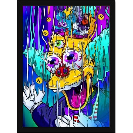 Quadro Poster Cinema Simpsons 6988