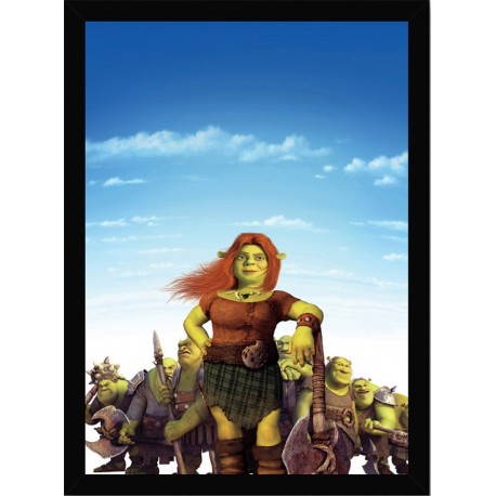 Quadro Poster Cinema Sherek 6996