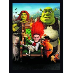 Quadro Poster Cinema Sherek 6998