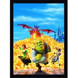 Quadro Poster Cinema Sherek 6999
