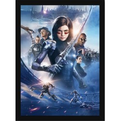 Quadro Poster Art Digital Alita Anjo de Combate 7037