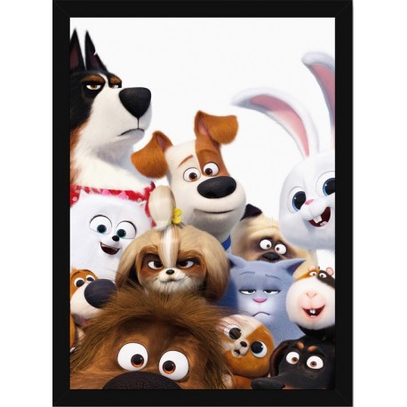 Quadro Poster Art Digital Pets 7038