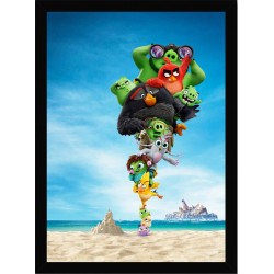 Quadro Poster Art Digital Angry Birds 7039