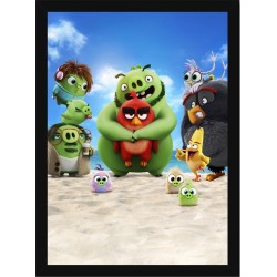 Quadro Poster Art Digital Angry Birds 7040