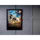Quadro Poster Art Digital Monstros VS. Alienigenas 7042
