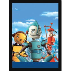 Quadro Poster Art Digital Robots 7045