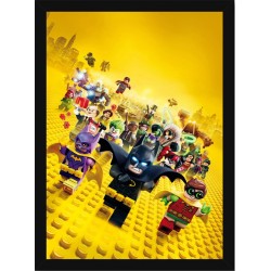 Quadro Poster Art Digital Lego Batman 7049