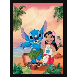 Quadro Poster Art Digital Lillo Stitch 7051