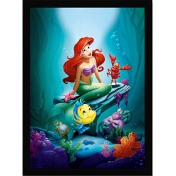 Quadro Poster Art Digital Pequena Sereia 7052