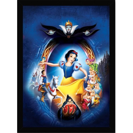 Quadro Poster Art Digital Branca de Neve 7054