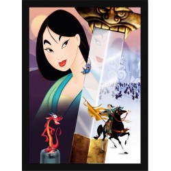Quadro Poster Art Digital Mulan 7056