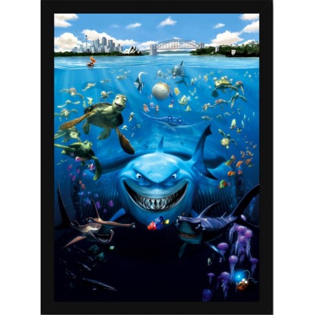 Quadro Poster Art Digital Procurando Dory 7060