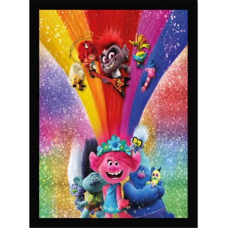 Quadro Poster Art Digital Trolls 7062