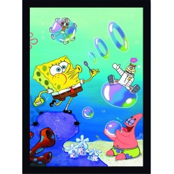 Quadro Poster Art Digital Bob Esponja 7067