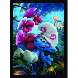 Quadro Poster Art Digital Os Smurffs 7071