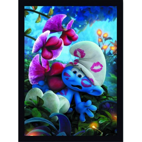 Quadro Poster Art Digital Os Smurffs 7071