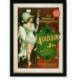 Quadro Poster Propaganda The Chicago Opera House Aladdin Jr