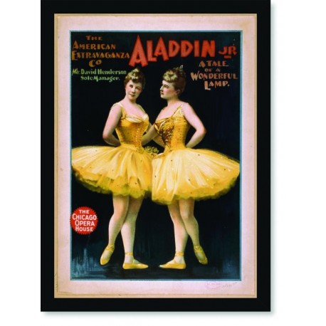 Quadro Poster Propaganda The American Extravaganza