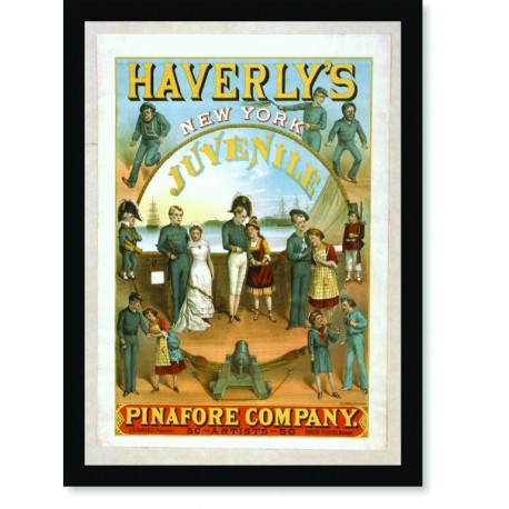 Quadro Poster Propaganda Haverlys Juvenille
