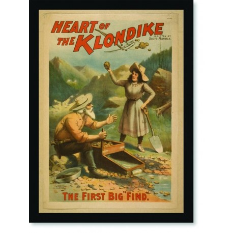 Quadro Poster Propaganda Heart of the Klondike