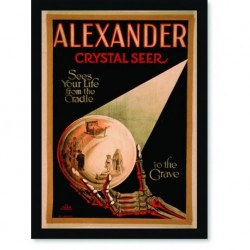 Quadro Poster Propaganda Alexander Crystal Seer