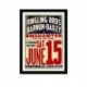 Quadro Poster Circo Ringling Bross June 15