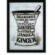Quadro Poster Propaganda Bebidas Jamaica Ginger