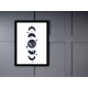 Quadro Poster Infantil 7819