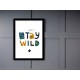 Quadro Poster Infantil 7821