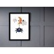 Quadro Poster Infantil 7836