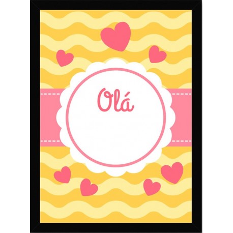 Quadro Poster Infantil 7855