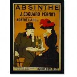 Quadro Poster Propaganda Bebidas Absinthe