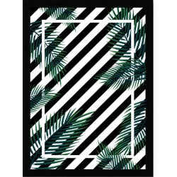 Quadro Poster Art Digital Abstrato 8067