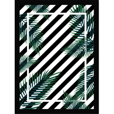 Quadro Poster Art Digital Abstrato 8067
