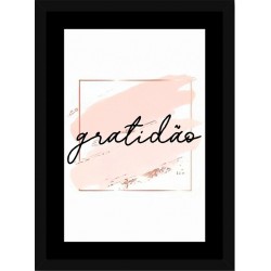 Quadro Poster Art Digital Abstrato 8070
