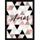Quadro Poster Art Digital Abstrato 8073