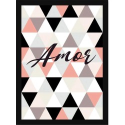 Quadro Poster Art Digital Abstrato 8073