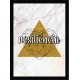 Quadro Poster Art Digital Abstrato 8078