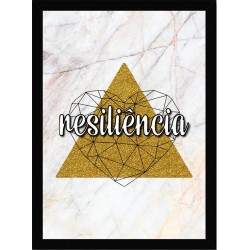 Quadro Poster Art Digital Abstrato 8078